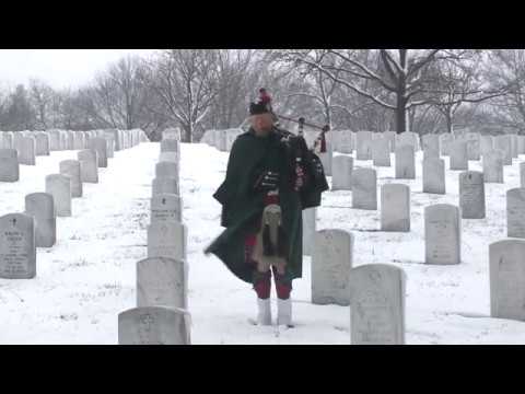 Piper Norm Weaver at Arlington National Cemetery
