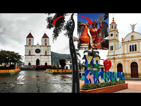 323 De Quinchia, Risaralda a Riosucio "Carnaval del Diablo", Caldas, Colombia #viaje #virtual #drone