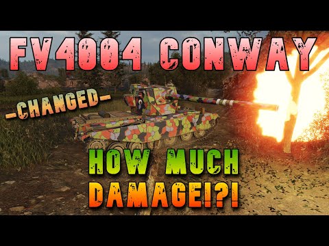FV4004 Conway How Much Damage!?! ll Wot Console - World of Tanks Modern Armor
