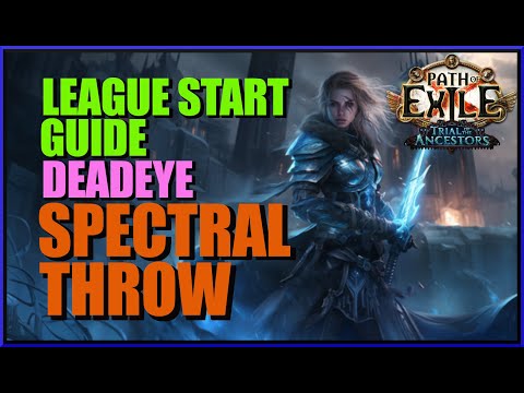[POE 3.22]  Deadeye Cold Convert Spectral Throw League Start Guide! Comprehensive Week One Guide