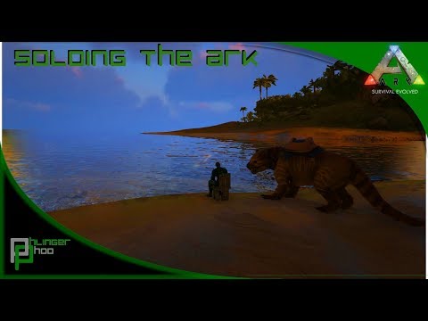 Soloing the Ark S4E37 - Let's Go swimming - Megalodon Taming!