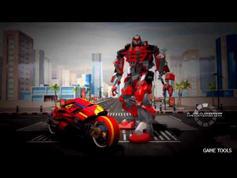 Flying Robot Bike : Futuristic Robot War Android GamePlay -  iOS