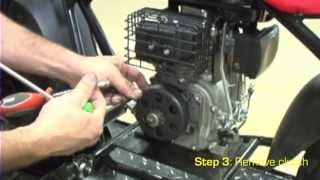 Motovox MBx10 Mini Bike - Clean & Lubricate the Clutch