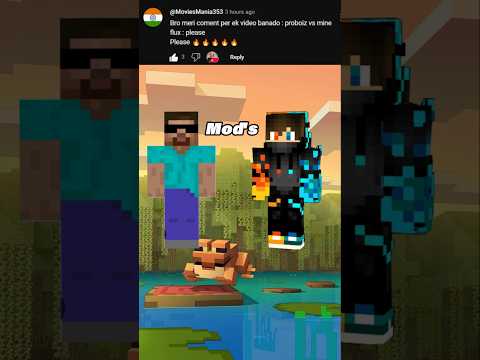 Proboiz vs Mine flux #shorts #viral #shortvideo #edit #iq #minecraft #short