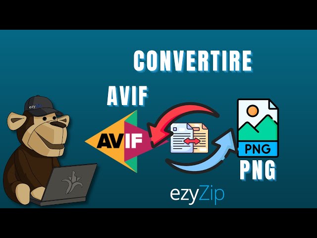 Come convertire AVIF in PNG