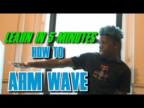 Arm Wave Tutorial | 😎 LEARN THE ARM WAVE IN MINUTES 😎