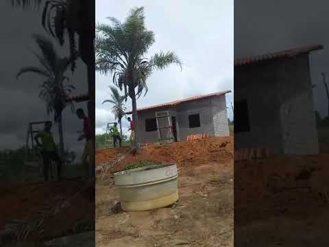 40 sendo construída na zona rural de Irajuba Bahia