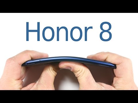 Honor 8 Durability Test - Scratch test - BEND test Video