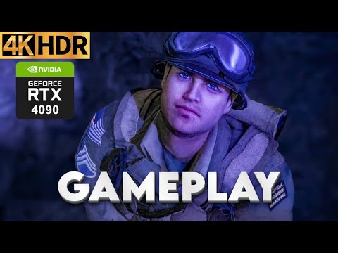 Brothers in Arms Hell's Highway | Ultra Settings 4K HDR Gameplay (RTX 4090M)