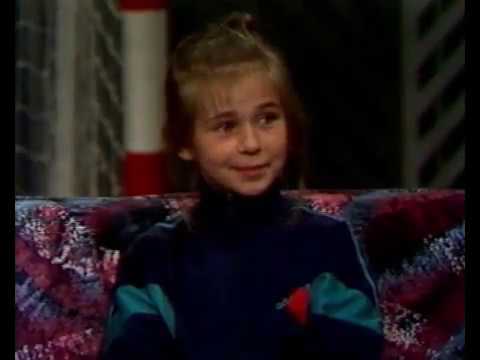 Merlyn Uusküla esimene intervjuu - Lasteekraani spordistuudio 1993