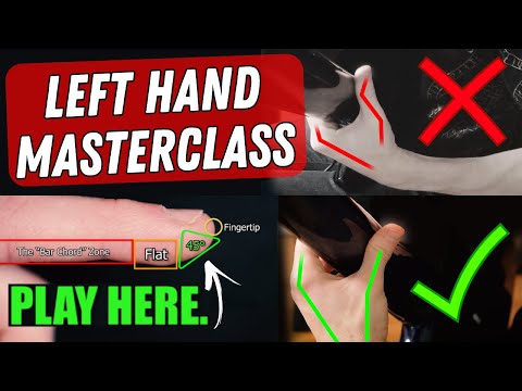 Left Hand Guitar Technique Masterclass - Tips and Tricks