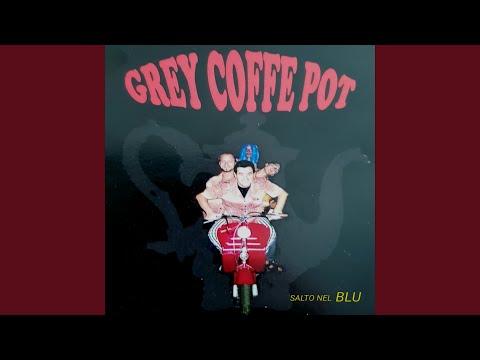 Romagna mia grey coffe pot