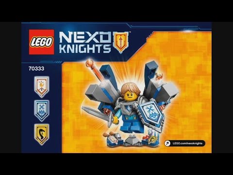 LEGO Nexo Knights 70333 ULTIMATE Robin - instruction timelapse