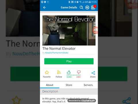 THE normal elevator