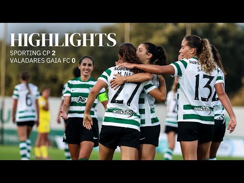 Futebol Feminino | Liga BPI: Sporting CP 2-0 Valadares Gaia FC