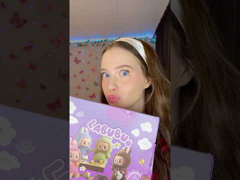 UNBOXING LABUBU BLIND BOXES✨💜 #cute #unboxing #toyunboxing #blindbox #toys #labubu #sanrio #fyp