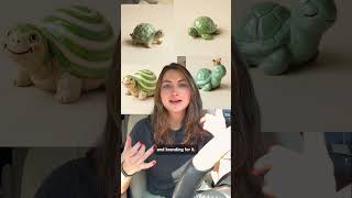 Ceramic turtles rise up! 🐢 Try Ge