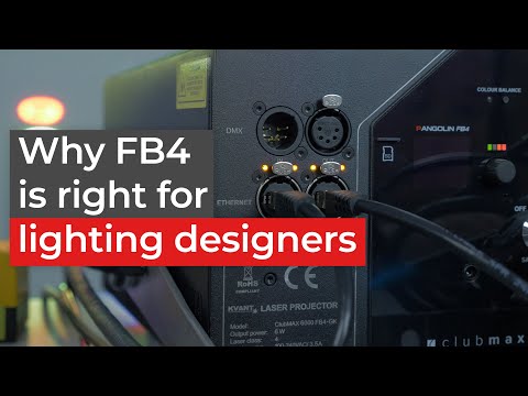 Laser Show Control for Lighting Designers | Pangolin FB4 Overview