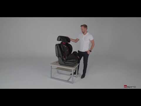 Montaż fotelika samochodowego - Fotelik samochodowy ESPIRO  KAPPA od 9 do 36 kg