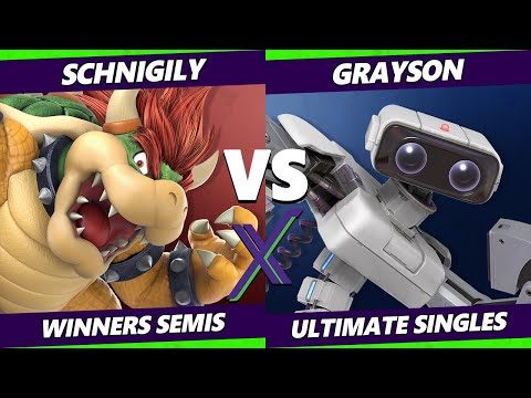S@X 427 Winners Semis - Schnigily (Bowser) Vs. Grayson (ROB) SSBU Smash Ultimate Tournament
