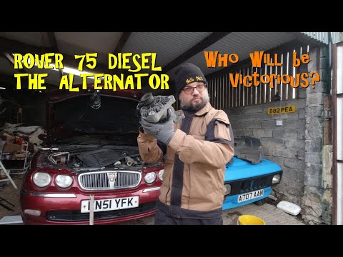 Rover 75 Diesel: The Alternator. Can it be refitted? Will the car run?