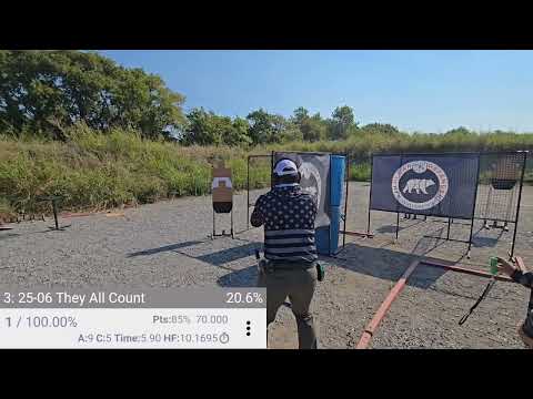 Collin County USPSA 25 Series Classifier Match Limited Optics