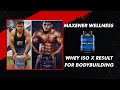 Maxener Wellness WHEY ISO X Result for Bodybuilding