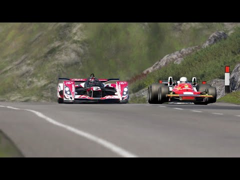 Red Bull X1 Prototype vs Ferrari 312T8 at Highlands