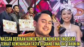Download lagu NASSAR KRITIK PEDAS INDOSIAR USAI TASYA TANGGERANG SELATAN JADI JUARA PERTAMA DA7 TAHUN INI mp3