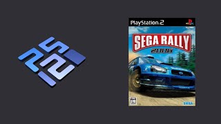 Sega Rally 2006 (PlayStation 2/PCSX2 Emulator)