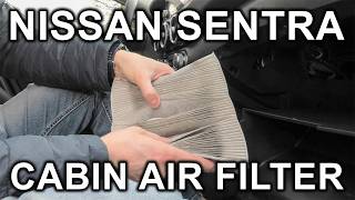 Nissan Sentra (2020-2025): Cabin Air Filter Replacement!