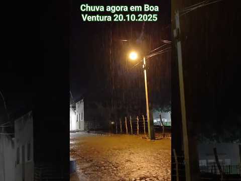 🇧🇷 CHUVA EM BOA VENTURA, PARAIBA 20.10.2025 #chuvas #chuva #tempestade #alerta #turismo