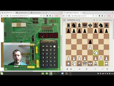 I made a chess program in under 1K of 6502 assembly that runs on an unexpended KIM-1