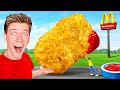 World’s Largest McDonalds Chicken Nugget (Official World Record) + 7 GIANT Fast Food SECRET Items