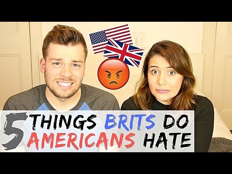 アメリカ人を狂わせる5つのこと｜アメリカ対イギリス   | アメリカ人VSイギリス人 (5 THINGS BRITS DO THAT DRIVE AMERICANS CRAZY!   | American vs British)