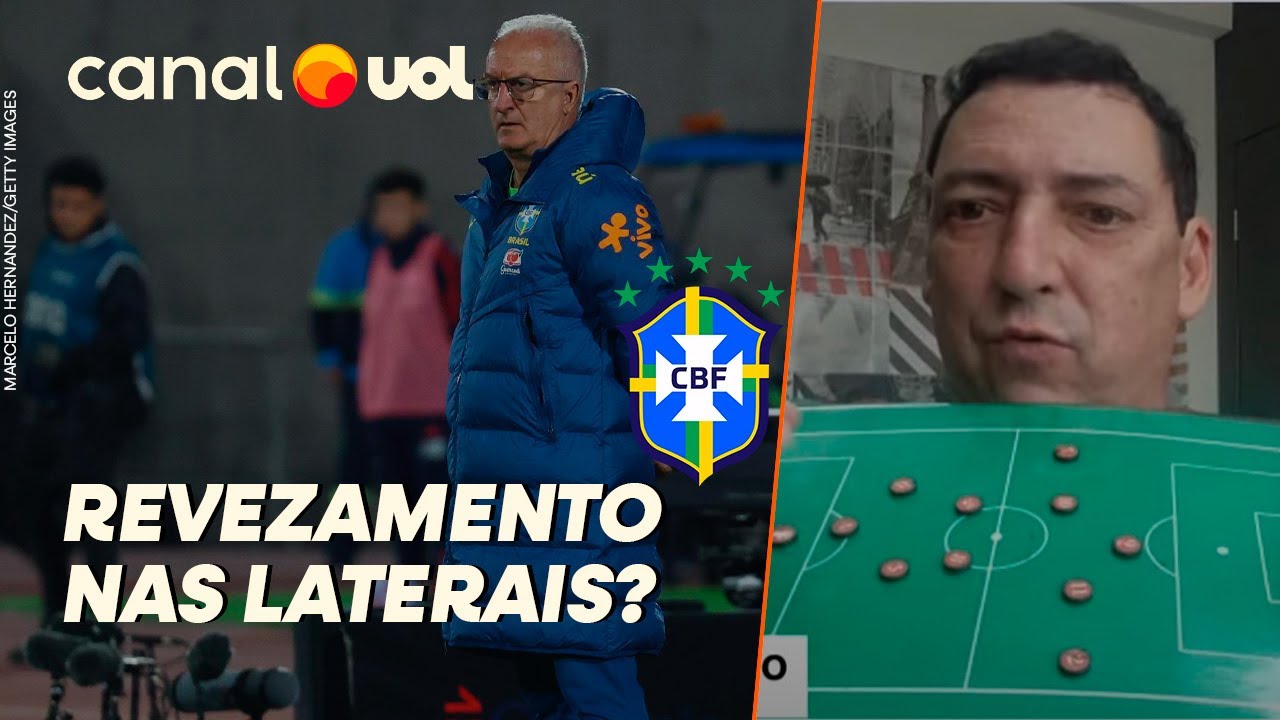 SELEÇÃO BRASILEIRA COM MUDANÇAS TÁTICAS CONTRA O PERU: PVC EXPLICA NA PRANCHETA