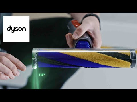 How the laser works on the Dyson V15 Detect™ vacuum