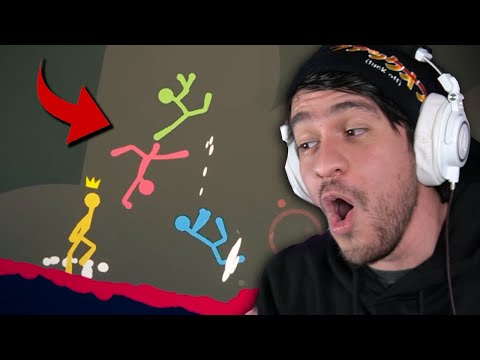 First time I HIT a girl - Stickfight w/Mully, Narrator, & Gabby