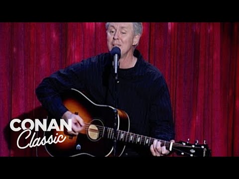 John Lithgow Performs A Children's Song For Conan's Crew | Late Night with Conan O’Brien