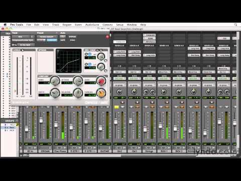 Audio Mixing Bootcamp 6  Exploring Compression Compressing the clean electric guitars