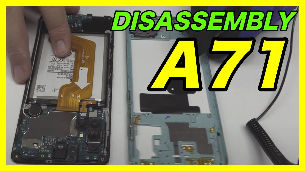 Samsung A71 Teardown