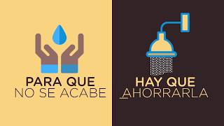 Ahorra agua: ¡Usa regadera!