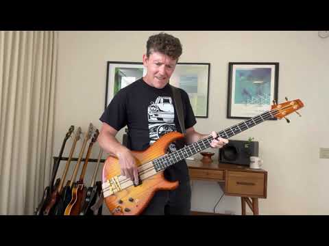 Duran Duran entire debut album bass cover in one take by Kristian Dunn