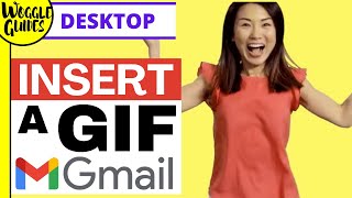 How to insert an animated GIF in Gmail from a website #InsertGIF