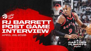 RJ Barrett | RD1 GM5 Post Game vs Cavaliers | April 29, 2026