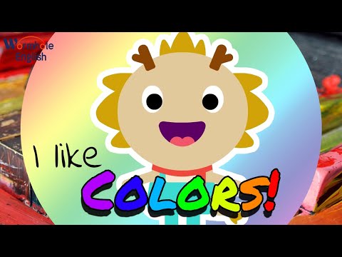 What Color Do You Like? ♫ | Jazz Colors Song | Wormhole English Music For Kids