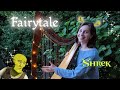 {Celtic harp Music} Fairytale - OST Shrek - 34-string celtic harp