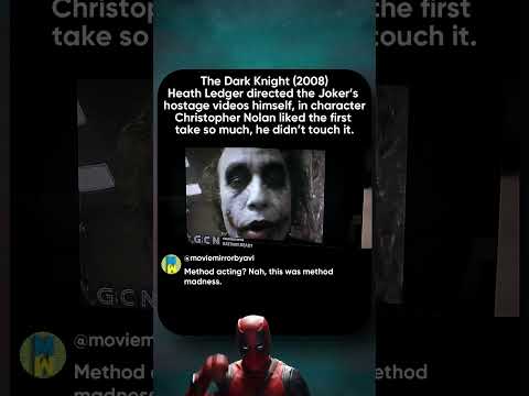 Heath Ledger Didn’t Just Act… He Directed the Joker’s Creepiest Scene