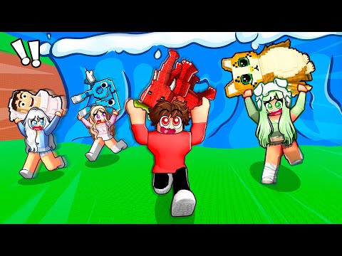 Escape The TSUNAMI For BRAINROTS in Roblox!