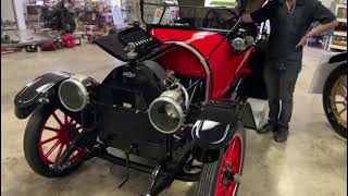 1914 Chevrolet Series H-2 Royal Mail Roadster Engine Running Video